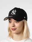 Бейсболка 47 BRAND арт. B-REPDT17WBP-BKE New York Yankees MLB (черный)